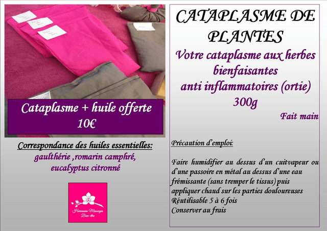 COFFRETS PRODUITS BIO ANTI INFLAMMATOIRES 