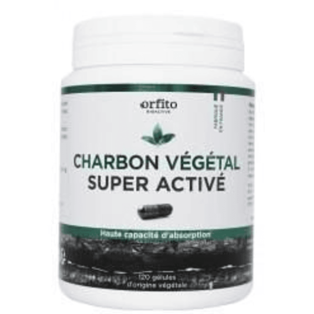 CHARBON VEGETAL SUPER ACTIVE 120 Gélules