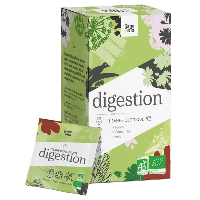 TISANE DIGESTION BIO 20 Infusettes 