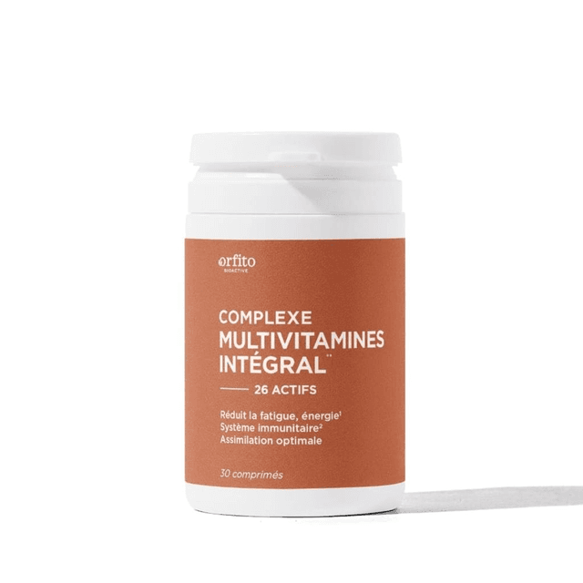 Complexe multivitamines intégral - 30 comprimés