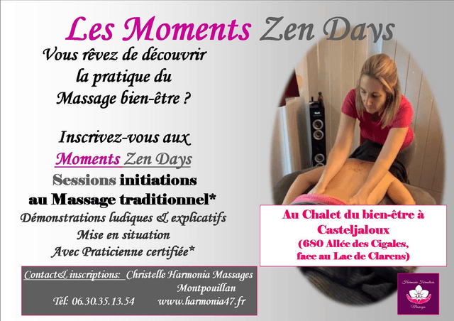 SESSIONS INITIATIONS MASSAGES 2025